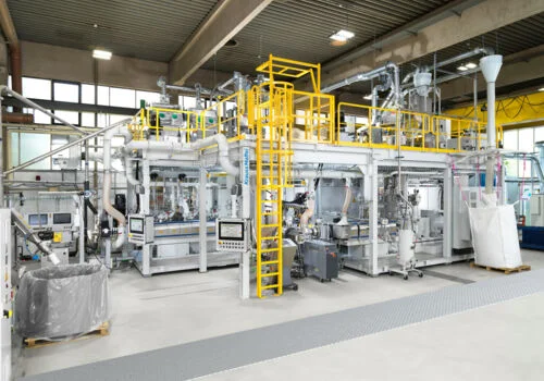 The world's most modern recompounding line